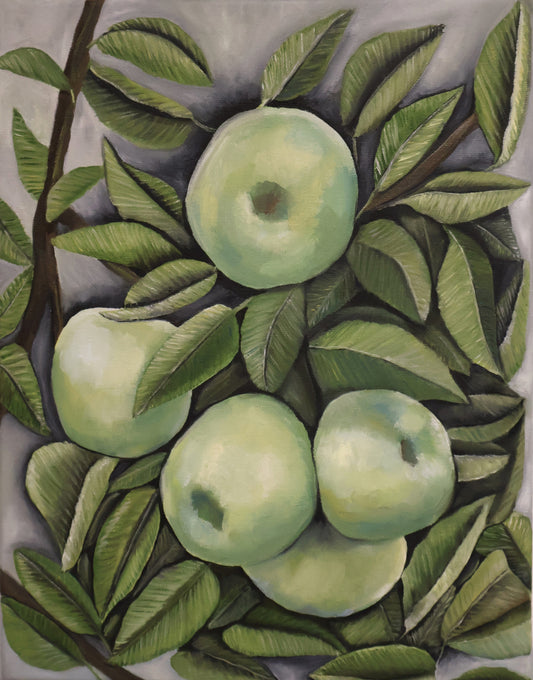"Virginia Apples" Oil on Canvas, 11 X 14