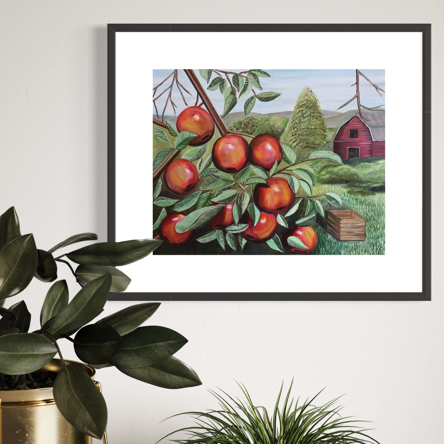 Piedmont Apples, Giclee Print, 11 x 14 Unframed