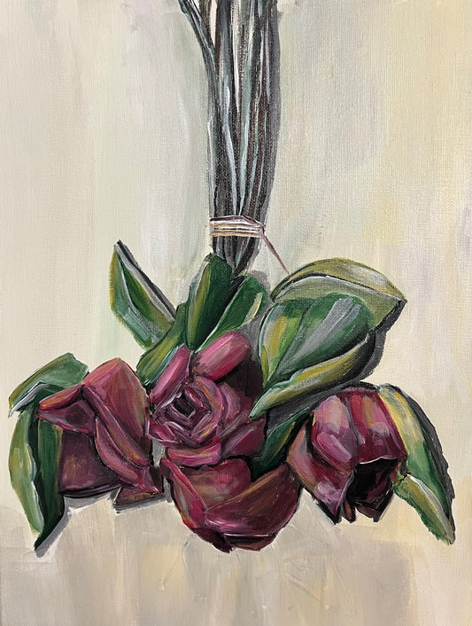 "Preserved Elegance" Acrylic 16 X 12