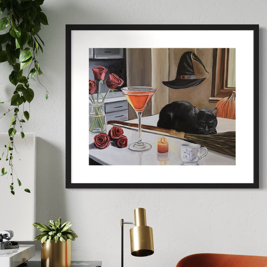 Coven's Kitchen, Giclee Print, 11 x 14 Unframed