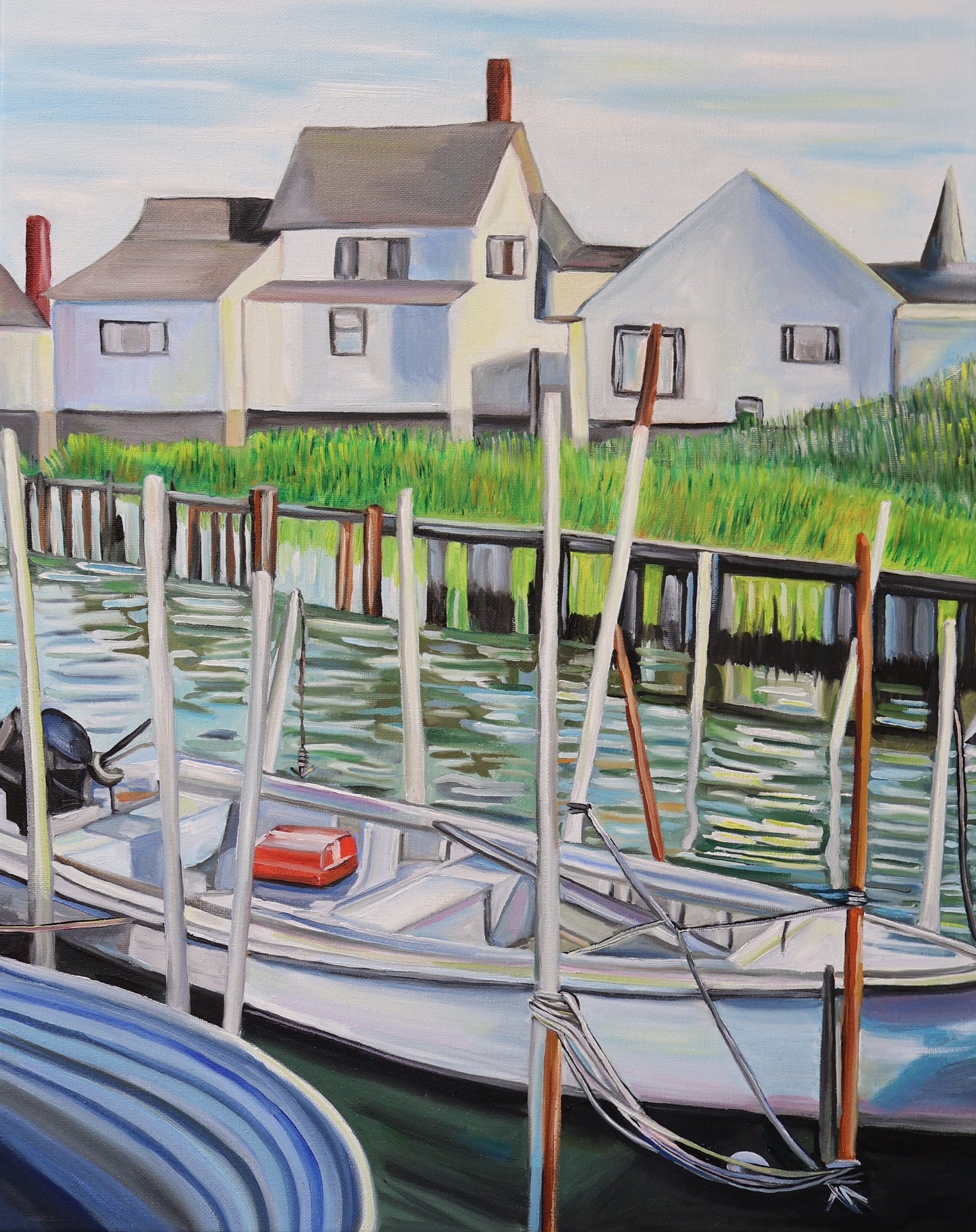 "Tangier Island, VA" Oil on Canvas, 16 x 20